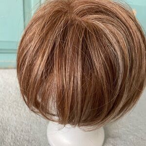 Belle Tress 6”Lace Front Monotopper 6HF Nutella Buttercream hair topper